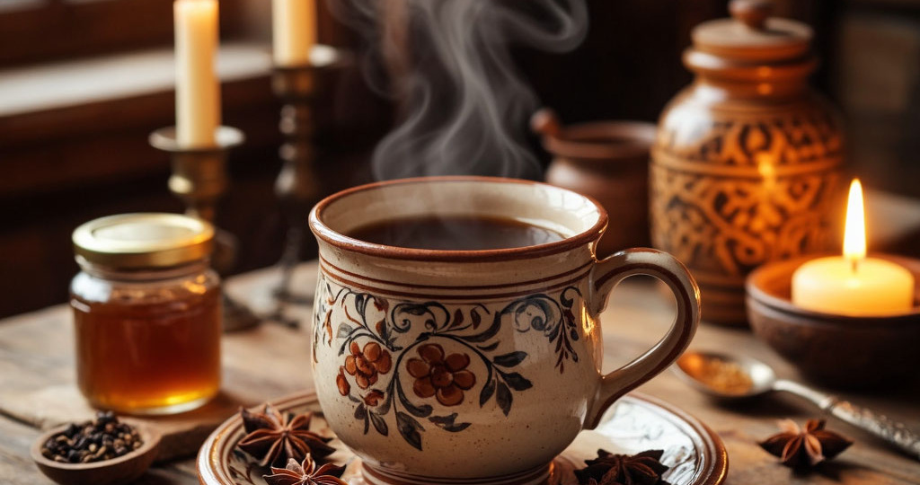 Сбитень медовый пряный — напиток, которым в России грелись лучше любого глинтвейна