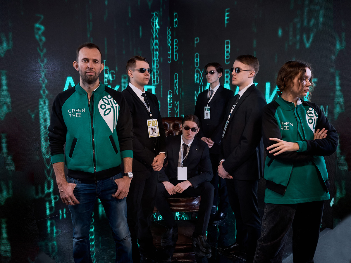 Корпоратив в стиле МАТРИЦА