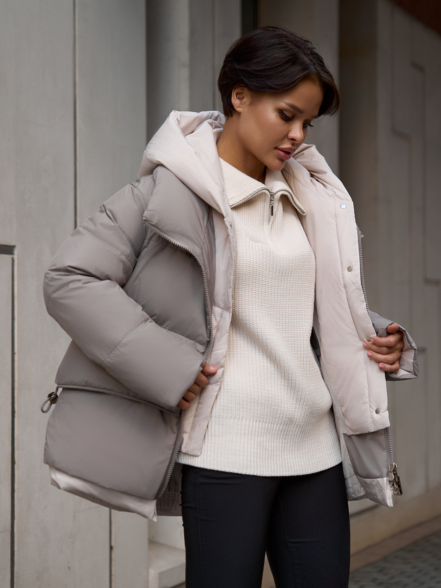 Пуховик зимний с капюшономLakomes