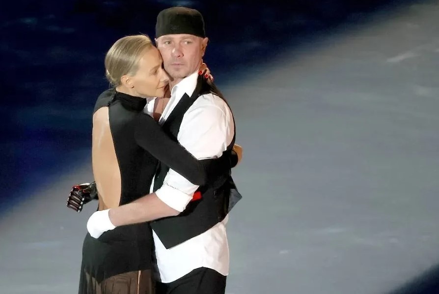 Оксана Домнина и Роман Костомаров.