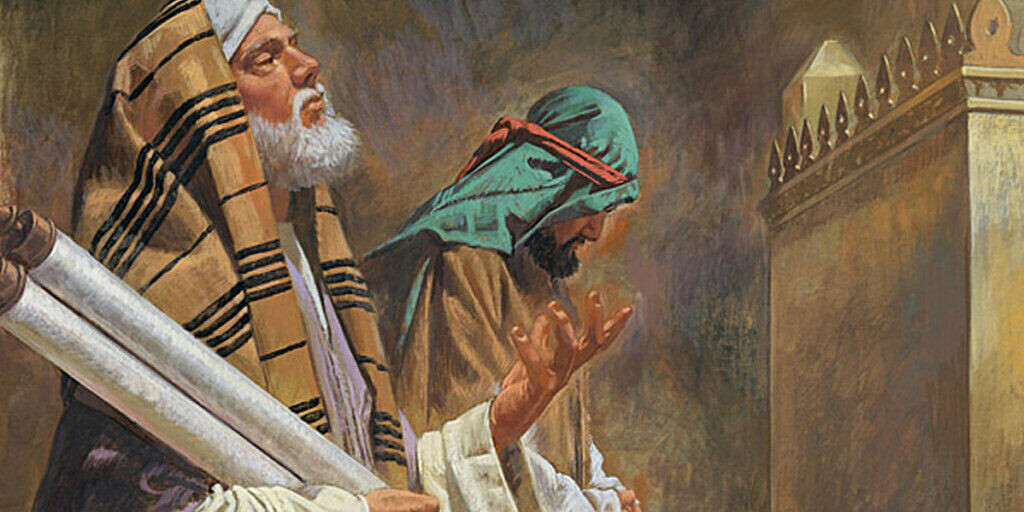 Молитва мытаря и фарисея