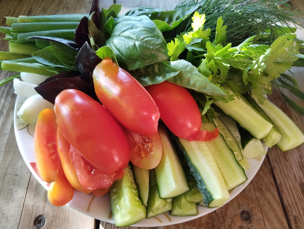 Овощное ассорти к мясу 26.07.2025