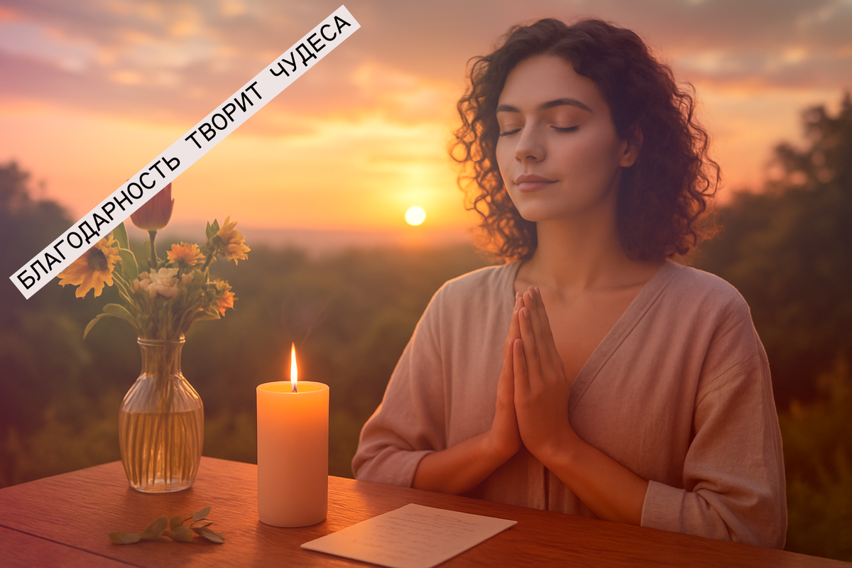 БЛАГОДАРНОСТЬ ТВОРИТ ЧУДЕСА