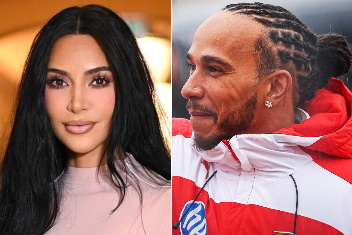     Ким Кардашьян на свидании с гонщиком «Формулы-1» Льюисом Хэмилтоном впервые сняли папарацци