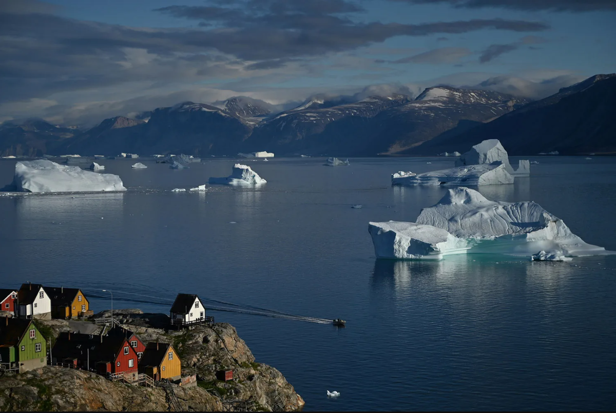 Только с 1995-го года оттаяла территория, сопоставимая по площади с Албанией.