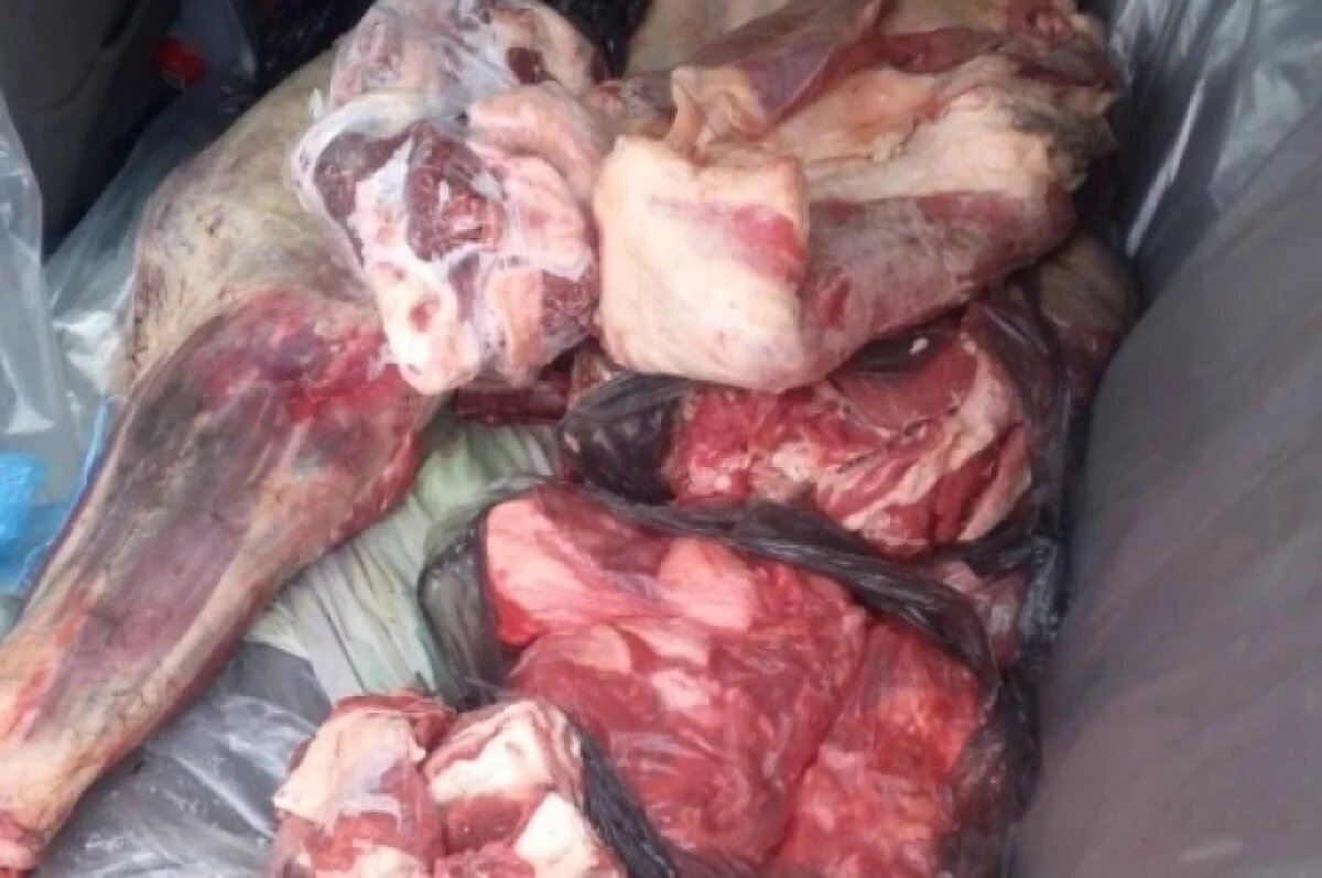    У предпринимателя, ехавшего в Ульяновск, на дороге отобрали 140 кг мяса