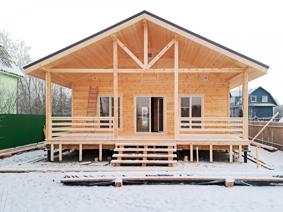 Каркасный дом в поселке Мга