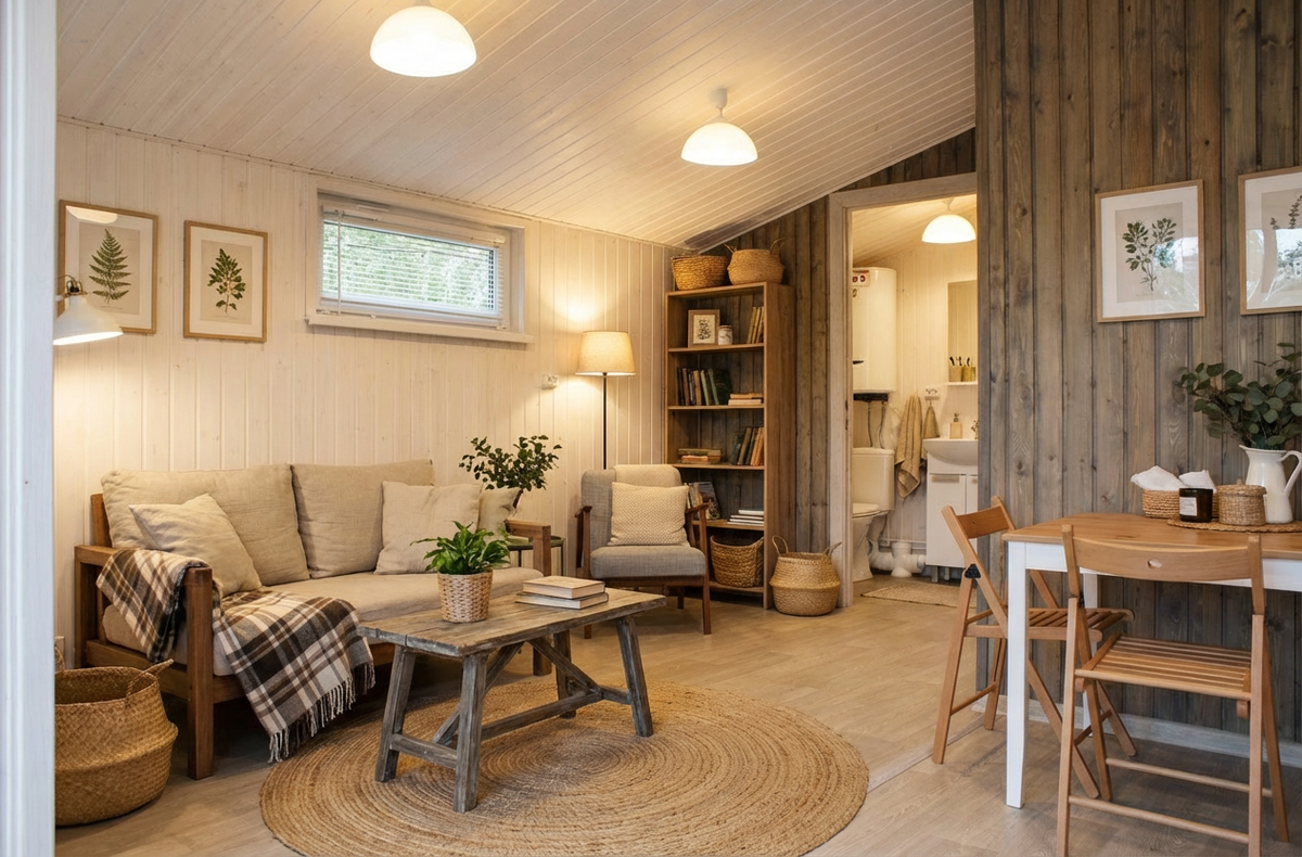 Внутренняя отделка вагонкой