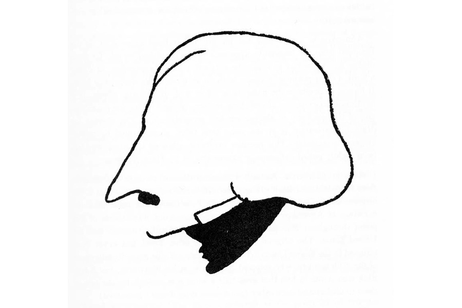 Н. В. Гоголь. Автопортрет