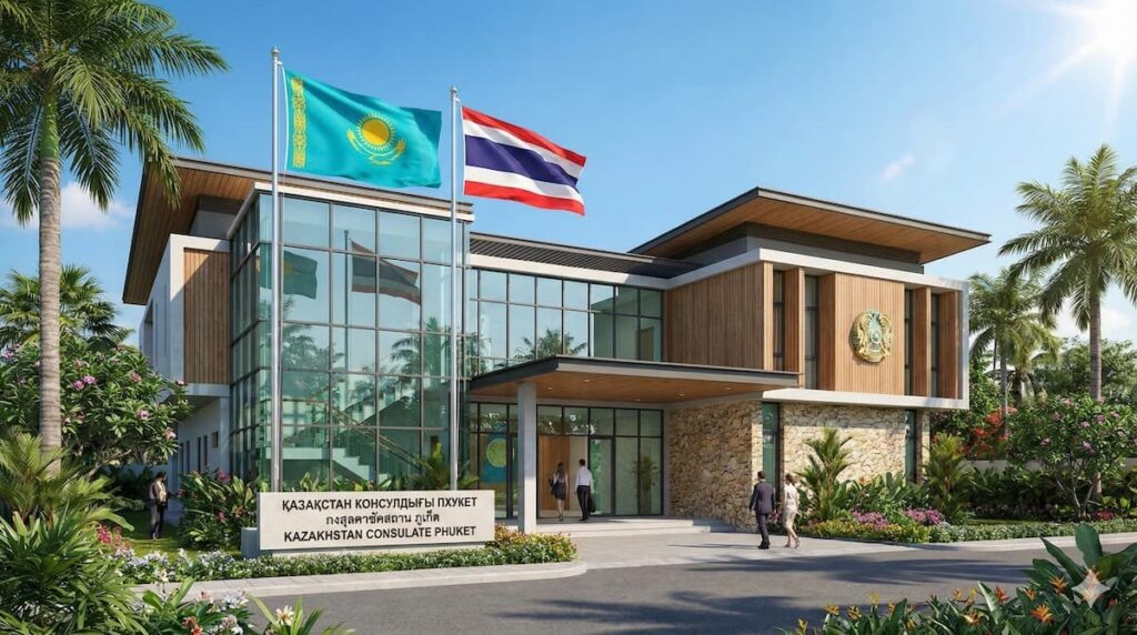    В Пхукете открылось консульство Казахстана: Адрес и Контакты
