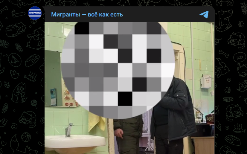 Фото: Telegram-канал "Мигранты - всё как есть"