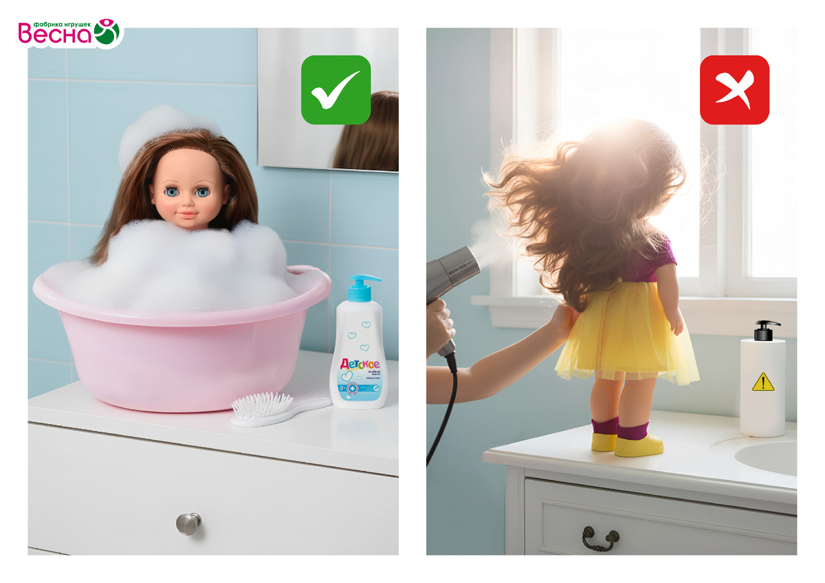 Забота с детства: как ухаживать за куклой, чтобы она стала верной подругой на долгие годы