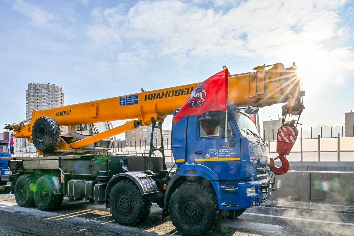    В Москве запустили новые путепроводы на Южной рокаде и МСД