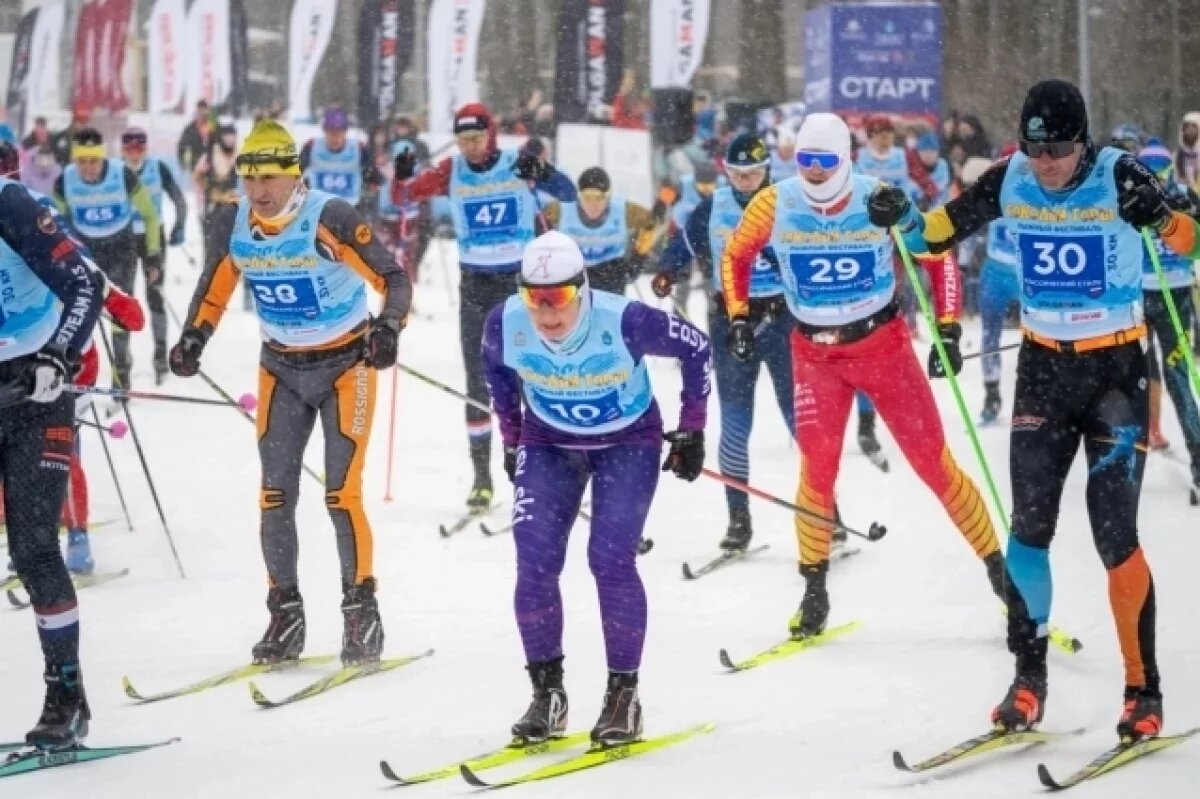    Иван Носков поздравил победителей лыжного фестиваля «Сокольи Горы»