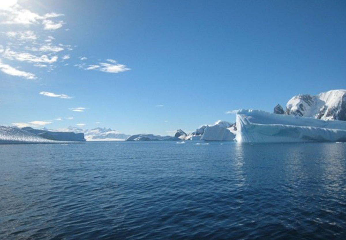 Снимок Южного океана