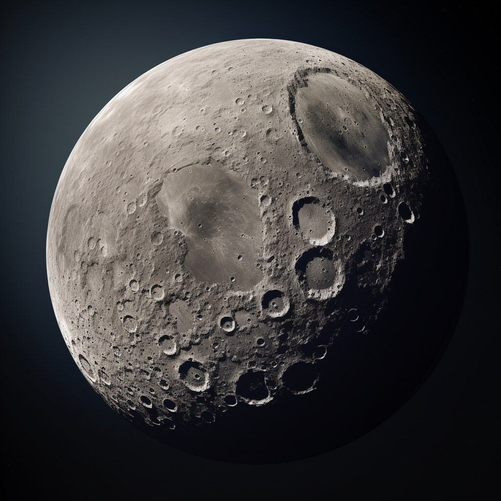 Снимок Луны.