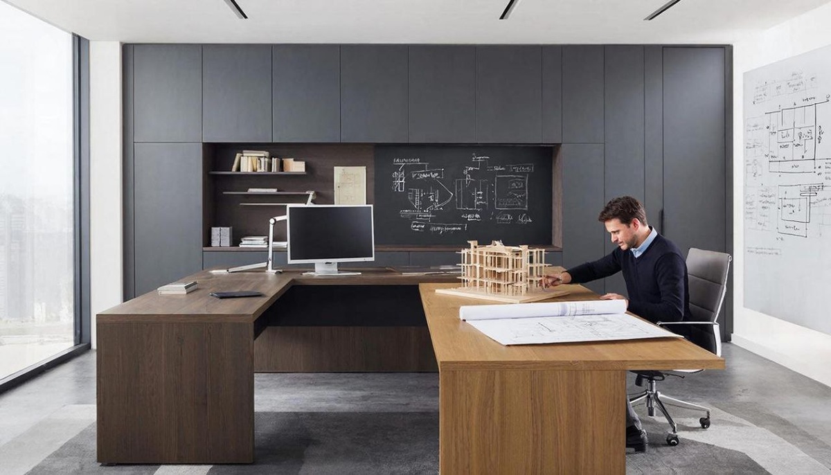 Креативный кабинет мечты. Офисная мебель действительно влияет на ваши идеи!