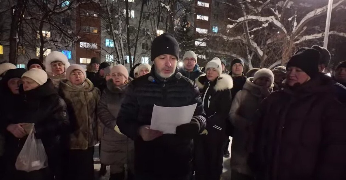    Запись видеообращения жителей Краснообска президенту РФ Владимиру Путину. Скриншот из группы во «ВКонтакте» «Сибирский Наблюдатель»