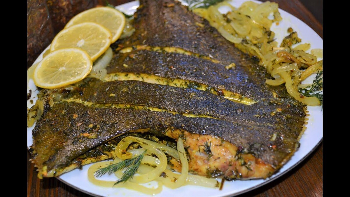    Секрет поморов камбалa в печи раскрыт