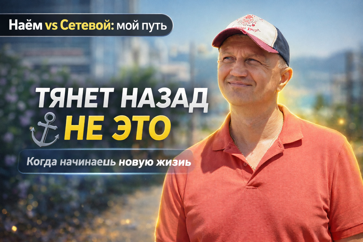 Время от времени меня спрашивают: «А не было ли моментов, когда хотелось всё бросить и вернуться?»
Честно? Было. И не раз. И дело чаще всего было не в деньгах, хотя и эта причина порой маячила где-то сбоку.

Когда что-то не получается в новой жизни, на человека обрушивается двойная тяжесть. Первая — от самой неудачи. А вторая, куда более коварная, — из прошлого. Это сила старых привычек. Тихий, навязчивый шёпот в голове: «А ведь было проще. Просто делай, что говорят, и ни о чём не думай. Не решай, не отвечай, не рискуй». Мозг, как заскорузлая пружина, пытается вернуть тебя в знакомые, отработанные рельсы. Это мощная сила. Сила инерции.

Но в тот самый момент, когда рука уже будто тянется к телефону, чтобы узнать, не нужен ли в порту водитель, включается другая сила. Та, что заставила уйти. И она оказалась сильнее.

Эту силу я могу описать одним словом — жизнь.

Я помню то старое чувство понедельника. Тяжесть, скука, отсчёт времени до вечера, до пятницы, до отпуска. Существование по инерции. Ради условного «куска мяса».

А теперь я просыпаюсь от того, что полон идей. В голове не пустота, а планы. Я не «отбываю срок» на работе — я куда-то двигаюсь. Каждый день, даже трудный, — это шаг вперёд в моём проекте, в моей истории. Этот контраст между существованием и жизнью — он колоссален. И с ним, с этим вкусом настоящей, осознанной жизни, расставаться ой как не хочется.

Именно этот контраст и становится главным якорем в моменты сомнений. Ты делаешь выбор не между «трудно сейчас» и «легко тогда». Ты делаешь выбор между «вернуться к существованию» и «продолжить жить».

Поэтому, отвечая на вопрос: «Что сильнее тянет назад?» — я скажу так: тянут назад старые привычки. Но держит за новую жизнь — вкус свободы и ощущение, что ты наконец живёшь, а не существуешь. И когда ты этот вкус распробовал, уже невозможно согласиться на пресную, чужую повестку дня.
