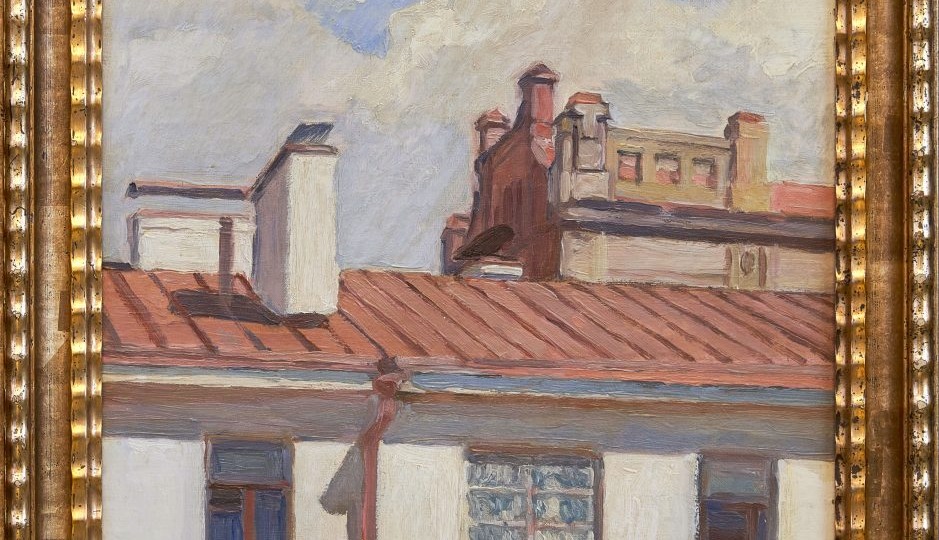 Городской пейзаж Николая Крымова "Весна в Москве" и другие невероятные работы мастера