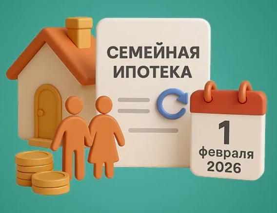 Семейная ипотека: изменения с 1 февраля 2026 года
