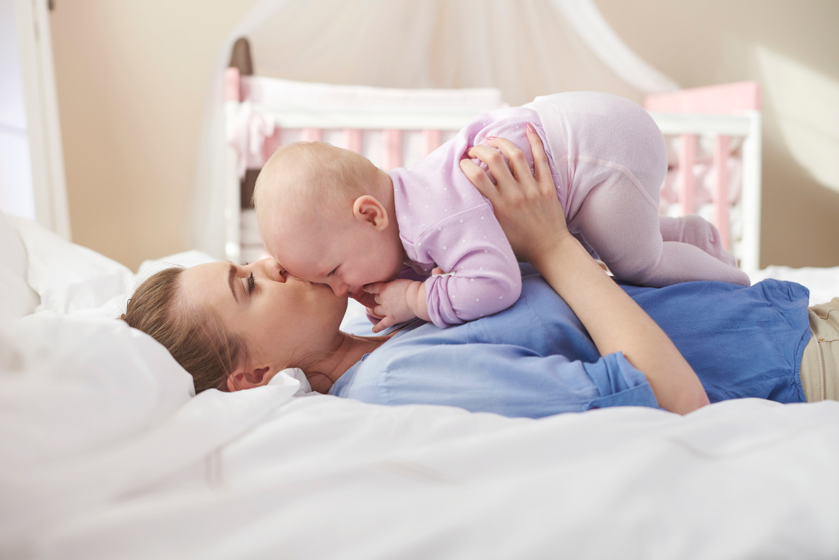 организация сна новорожденного - как спать?