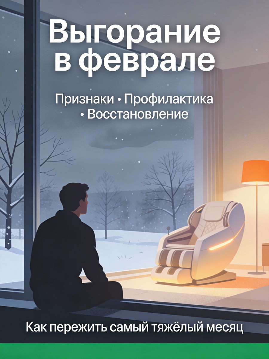 «Выгорание в феврале: как пережить самый тяжёлый месяц»
