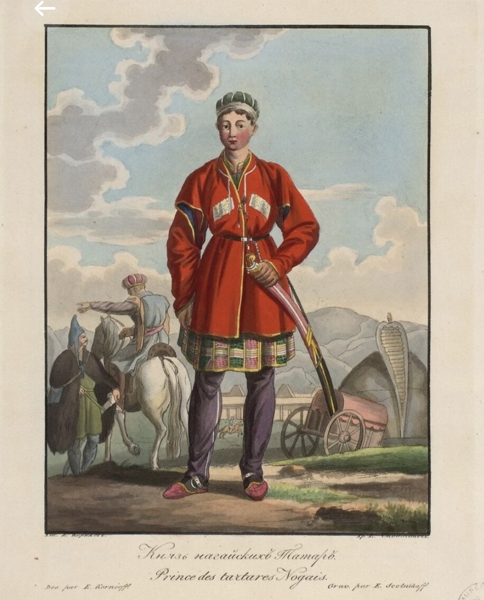 Князь Ногайских Татар, из Интернета. 