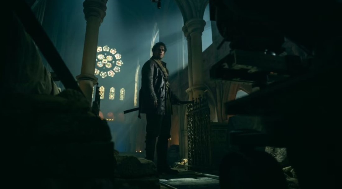     Кадр со съемок фильма «Горец» / Фото: соцсети Генри Кавилла