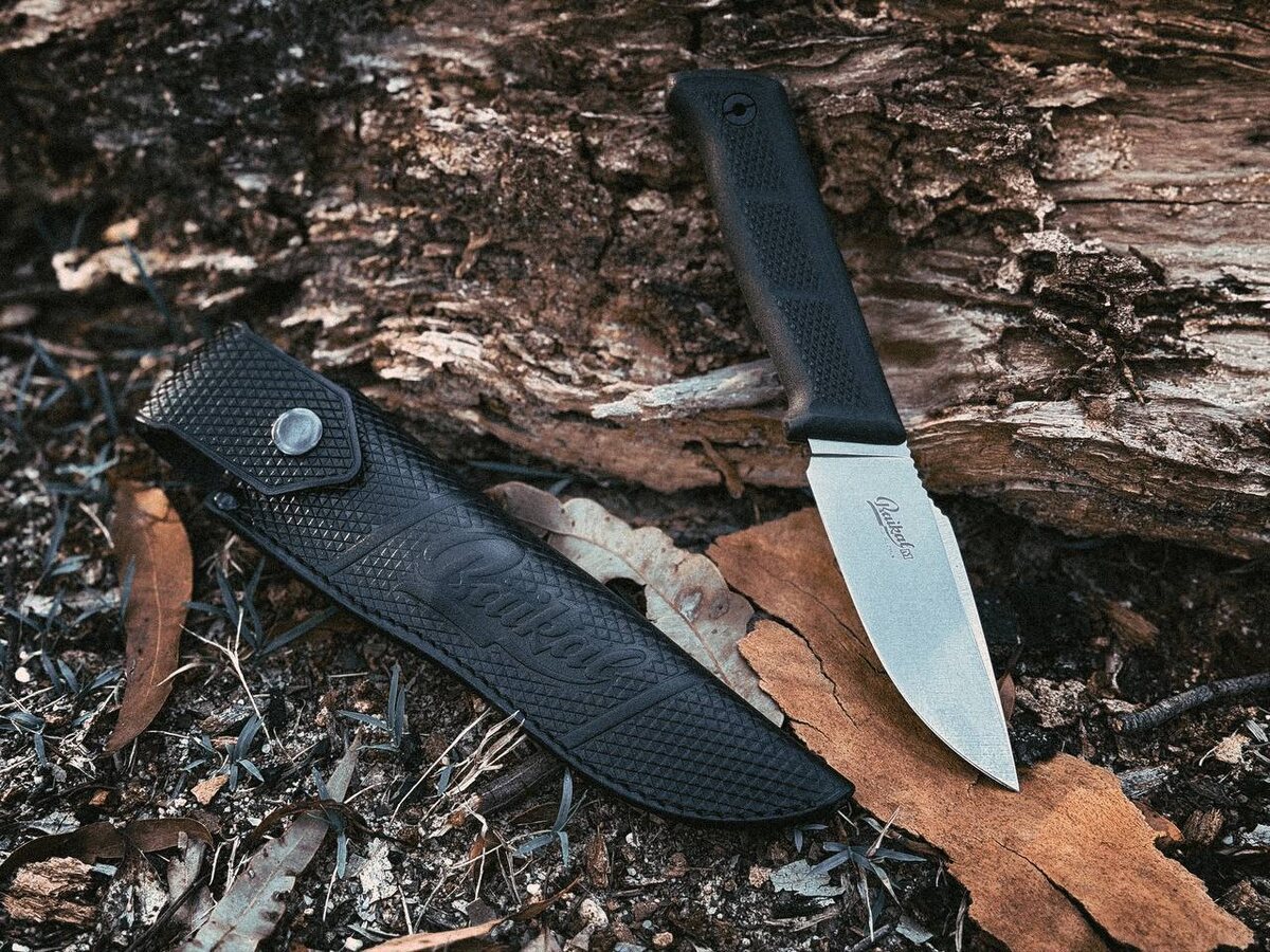 Туристический нож Baikal M AUS-8 (Cryo) StoneWash Kraton