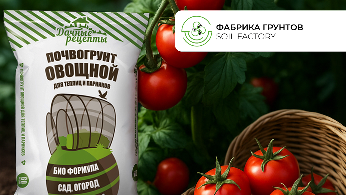 Овощной грунт из линейки "Дачные рецепты"