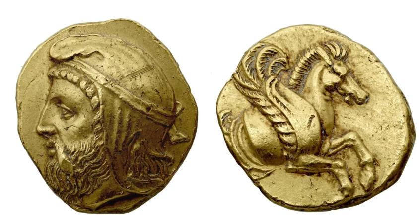 Монеты армянского царя Ерванда, что правил в эпоху Александра Македонского 