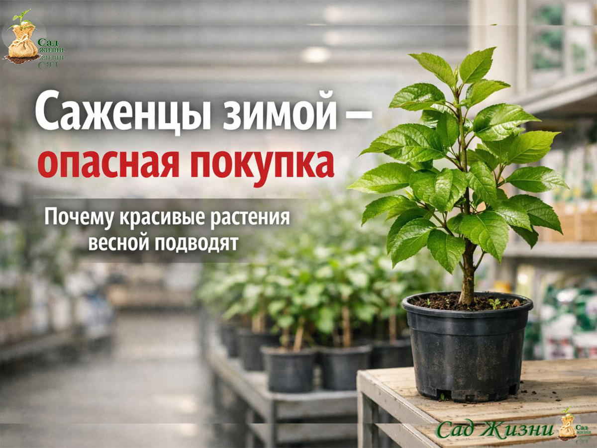 Зачем нам продают плодовые саженцы уже зимой — и чем это оборачивается весной