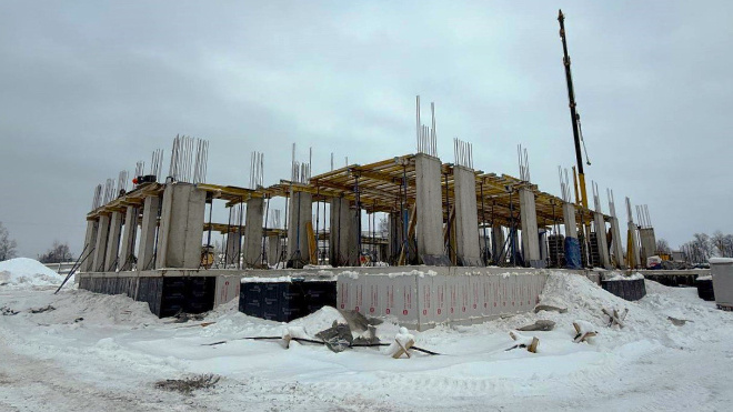 Фото: Строительный блок администрации Ленинградской областиг