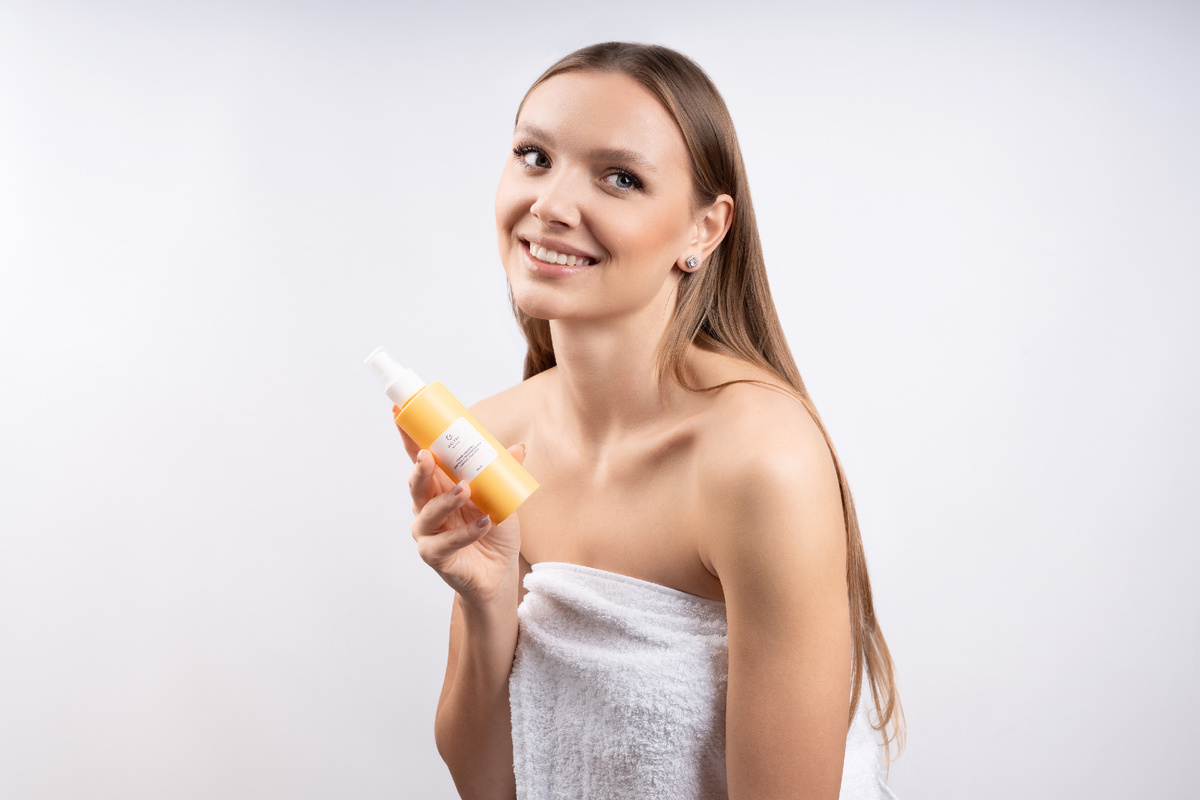 Спрей-молочко для тела с пробиотиками Caramel Popcorn