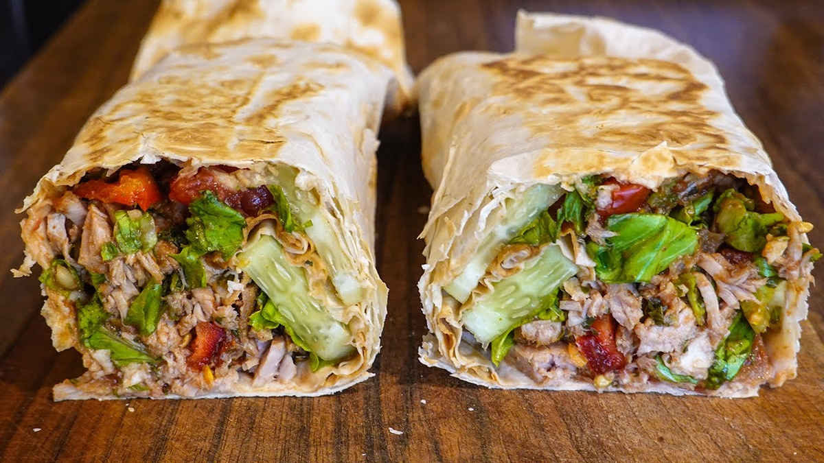 Такая должна быть шаурма