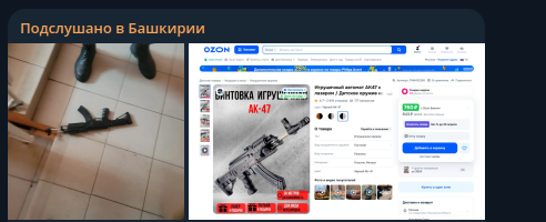    Фото: скриншот Telegram/"Подслушано в Башкирии"