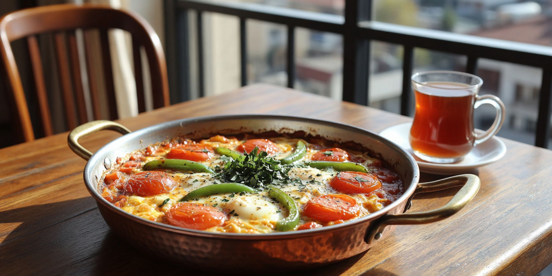 Менемен из дворика в Бельдиби — рецепт, который нам помогла заказать дочка