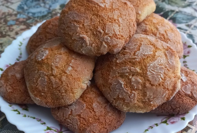 Печенье к чаю с манкой. Простой пошаговый рецепт