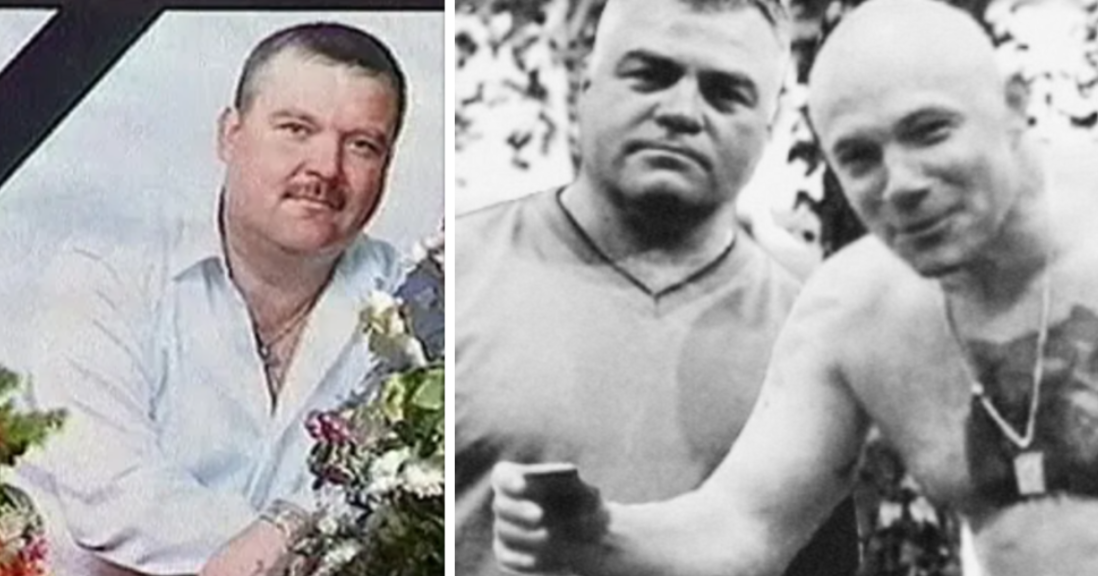 Михаил Круг, Александр Костенко — «Лом», «Иваныч», Анатолий Осипов — «Череп», «Шаман». Фото: кадр из тв-сюжета, коллаж tverigrad.ru