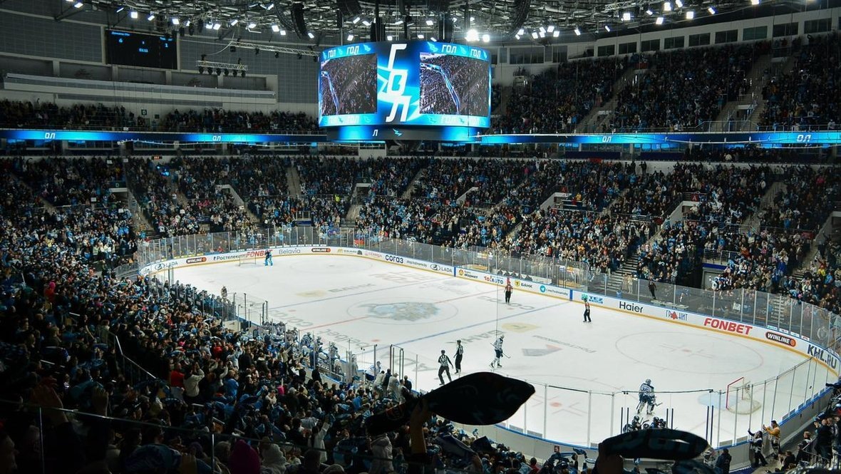 Полная арена в Минске. Фото: «Динамо» Минск, Telegram.