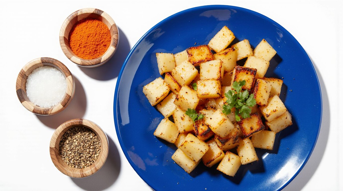 Как улучшить вкус жареной картошки: хитрость с грибной пудрой от шеф-поваров Дмитрий Петров📷
