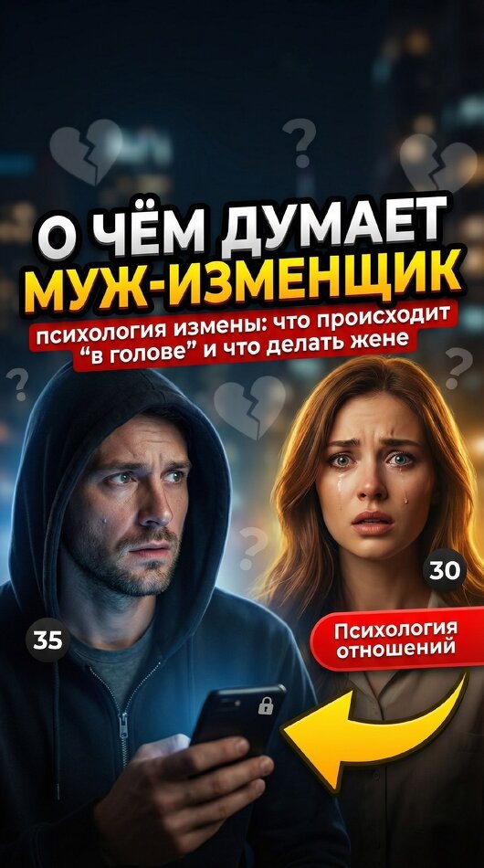 

Почему мужчина изменяет: что он себе объясняет