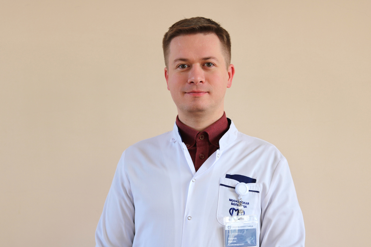 Максим Александрович Разумов, врач-трансфузиолог, заведующий отделением заготовки крови и её компонентов на Шаболовке