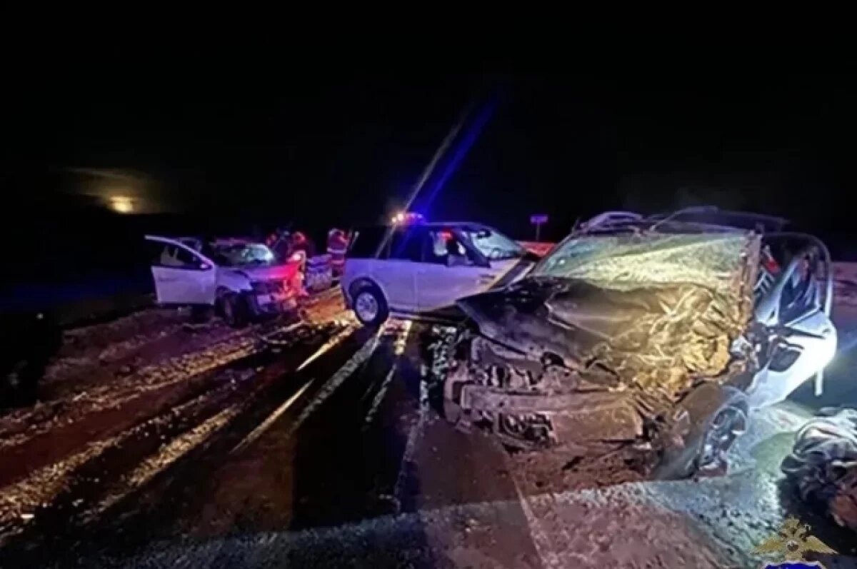    Женщина без прав устроила цепную аварию под Самарой и погибла на месте