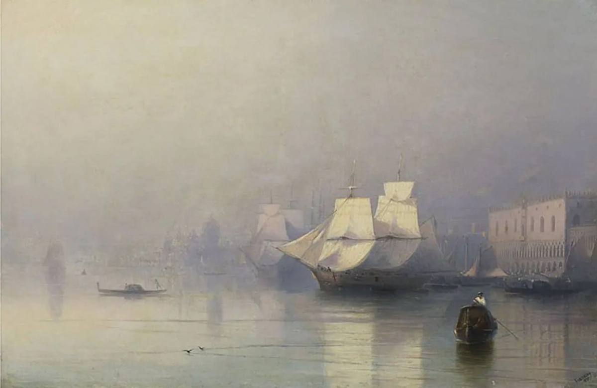 Достаточно вспомнить мастерские растяжки у Айвазовского — они выглядят магически.