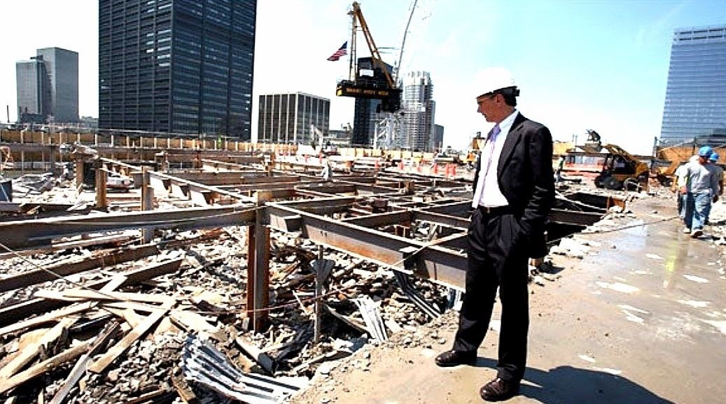 Демонтаж железобетонных конструкций. Фото из открытых источников