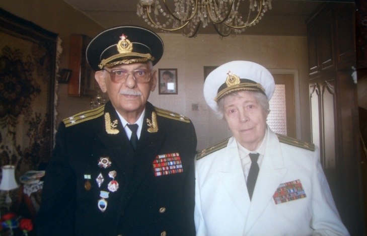Виктор Григорьевич с женой
