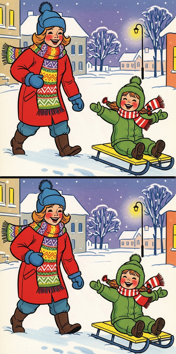 Санки. Вертикальный вариант